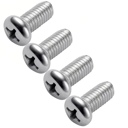 Miniatura 35 de NACX Tornillos de cabeza plana avellanados Phillips M6 x 0.551 in, A2-70, tono plateado, acero inoxidable 304, 60
