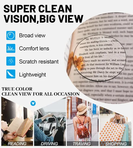 Miniatura 4 de Gafas de lectura Occhi Chiari para ordenador, filtro que bloquea la luz azul, gafas de vista cansada, lentes anti brillo con protección UV para Gris