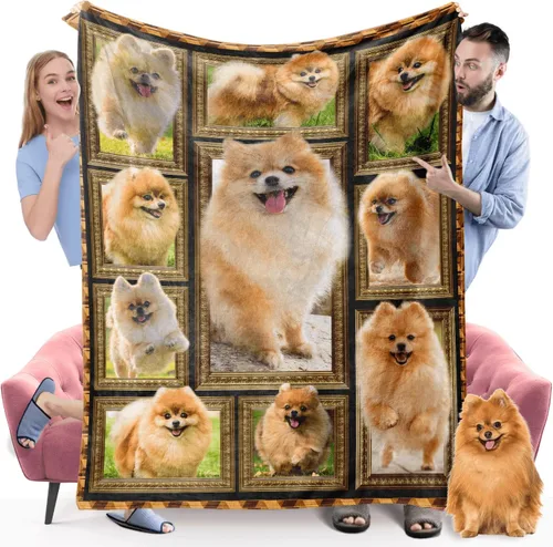 Miniatura 16 de Manta de perro Cocker Spaniel para niños, bonita manta de franela suave y acogedora para niñas y niños, mantas para bebés y niños pequeños