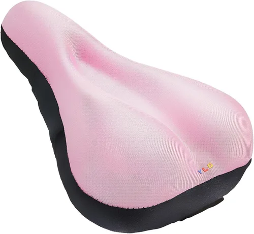 Miniatura 8 de YLG Funda de asiento de bicicleta, espuma viscoelástica y gel para asiento de bicicleta para hombres y mujeres, cómoda funda de asiento de bicicleta