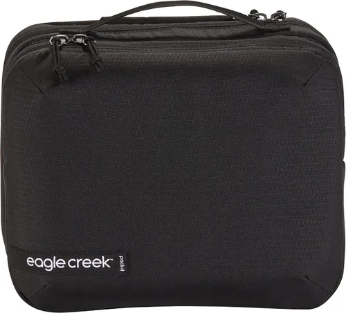 Miniatura 2 de eagle creek Pack-It Reveal - Neceser triple plegable con 3 compartimentos grandes con organizadores elásticos y con cremallera, hechos