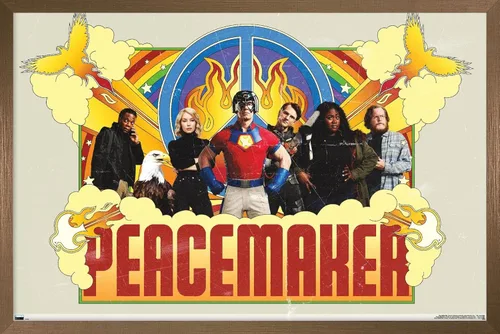 Miniatura 13 de DC Comics TV Peacemaker - Póster de pared grupal, 34 pulgadas de largo x 22.4 pulgadas de ancho, versión premium sin marco