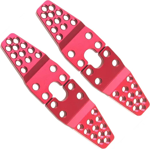 Miniatura 4 de ShareGoo - Juego de 4 soportes de amortiguadores de metal para coche RC, ajuste de altura y ángulo, kit de elevación de suspensión compatible