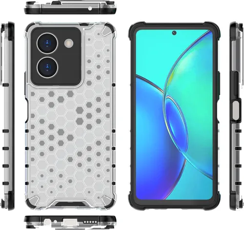 Miniatura 44 de Funda compatible con Huawei nova Y91 4G, compatible con Huawei nova Y91 4G STG-LX1 STG-LX2 funda 2 en 1 funda para teléfono azul