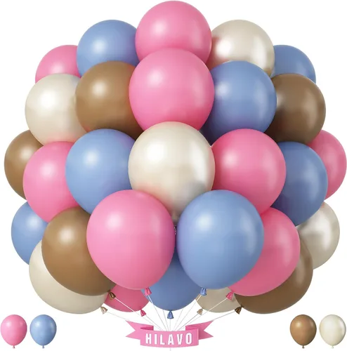 Miniatura 33 de Globos pastel de 12 pulgadas, 35 globos de arcoíris pastel multicolor, juego de globos de confeti de color macarrón y dorado para niñas, Pascua, Oro