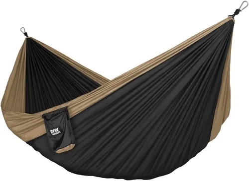 Fox Outfitters Neolite - Hamaca individual para campamento, ligera, portátil, de nailon, para mochileros, viajes, playa, patio, correas de hamaca y