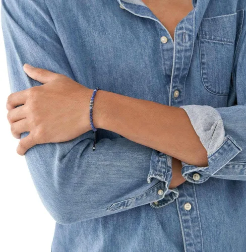 Miniatura 64 de Fossil para Hombre Wellness pulsera de abalorio
