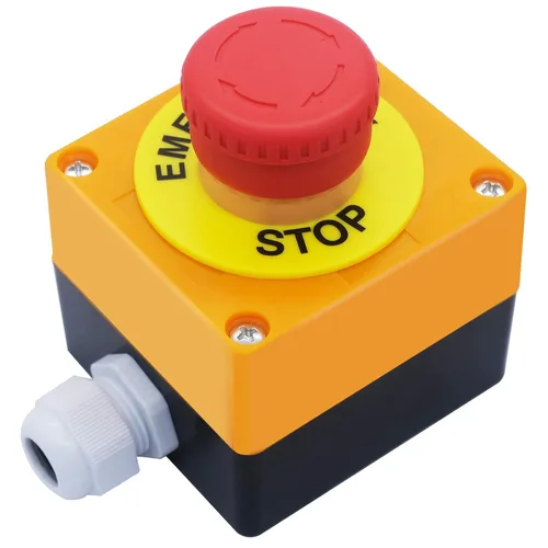 Miniatura 22 de mxuteuk 2pcs 1 NO 0.866 in Interruptor de botón momentáneo SPST Negro 660V 10A HB2-BA21-HH