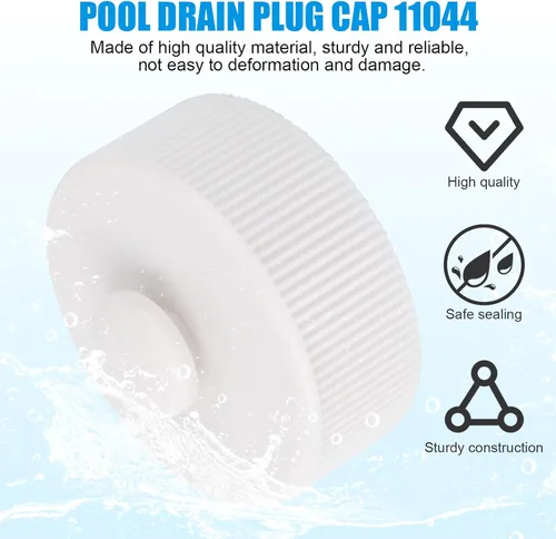Miniatura 3 de Tapón de válvula de drenaje 11044 para piscinas intex sobre el suelo de 42 pulgadas y más altas
