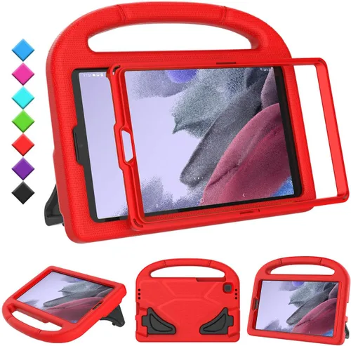 Miniatura 8 de Funda para niños para tablet Samsung Galaxy Tab A7 Lite de 8.7", protector de pantalla integrado, funda protectora con mango y soporte a prueba