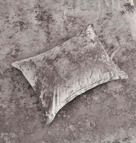 Miniatura 4 de Chezmoi Collection Lux - Juego de edredón de terciopelo gris peltre de 2 piezas, tamaño individual, juego de ropa de cama de terciopelo de felpa