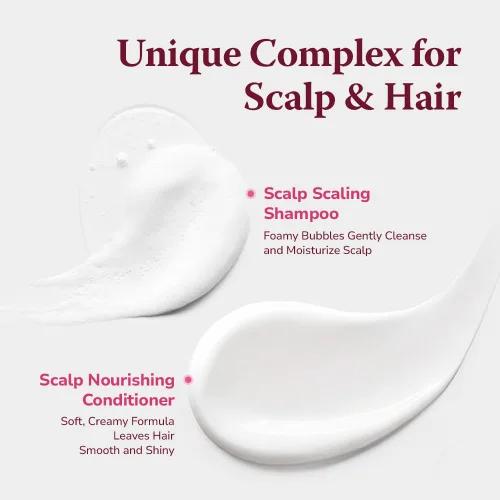 Miniatura 5 de HIMALAYA PINKSALT Juego de champú y acondicionador, juego de cuidado clarificador y nutritivo para el cuero cabelludo con picazón y cabello seco