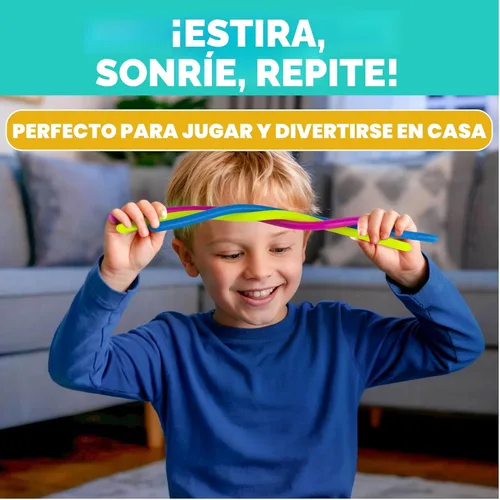 Miniatura 2 de BUNMO Juguetes sensoriales con cuerdas elásticas para niños de 3 años en adelante, estimulantes y adictivos, para niños, horas de diversión