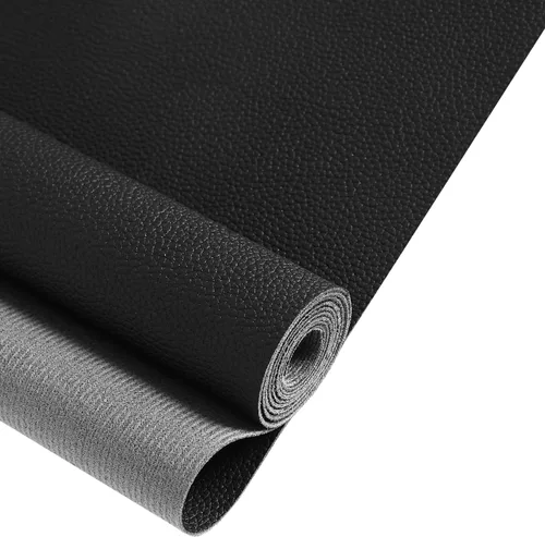 Miniatura 2 de Tela de vinil de piel sintética para tapicería marina de 0.9 mm de espesor: Impermeable, resistente a los arañazos, perfecta para tapizar coches