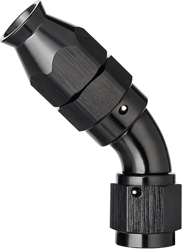 Miniatura 8 de EVIL ENERGY - Adaptador de manguera de una pieza PTFE 4AN de 30 grados, aluminio, color negro