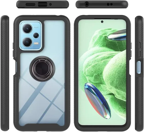 Miniatura 9 de Funda compatible con Xiaomi Poco M5s 4G, compatible con Redmi Note 10 4G / Note 10S 4G / Note 11 SE (India), funda para teléfono 3 en 1, color azul