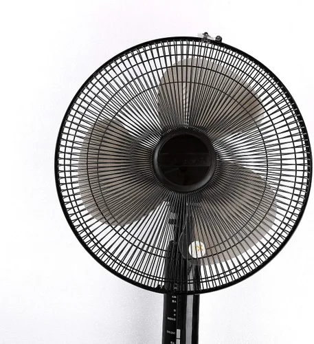 Miniatura 2 de FEESHOW Reemplazo de la cuchilla de ventilador de plástico de 16 pulgadas, 3 hojas con cubierta de tuerca, aspas de ventilador eléctrico