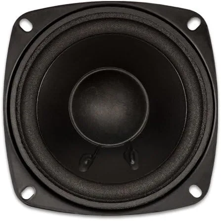 Miniatura 3 de Goldwood Sound GW-204/4S - Altavoz de repuesto blindado de 4 pulgadas, 70 W, 4 ohmios, color negro