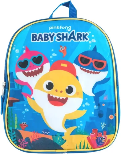 RALME Mini mochila para niños, niñas y niños pequeños, Multi, Baby Shark