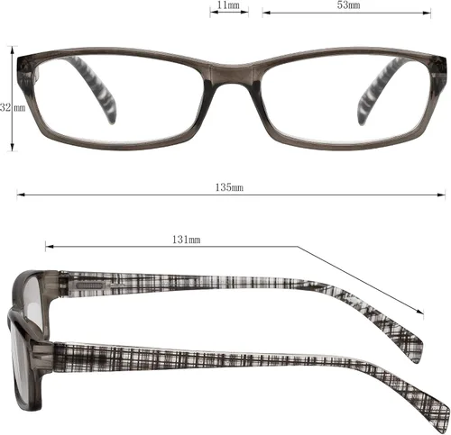 Miniatura 3 de Yogo Vision Reading Glasses 5 Pairs Fashion Ladies Quality Designed Spring Hinge Readers for Women