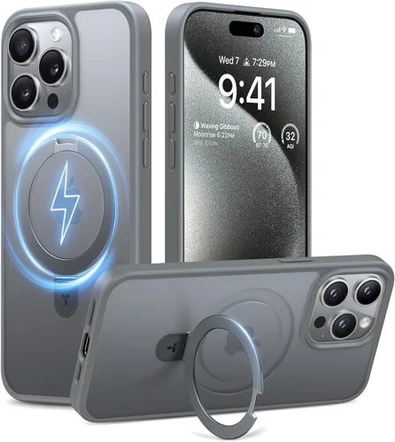 Miniatura 11 de TORRAS Funda magnética para iPhone 13 Pro Max de 6.7 pulgadas [compatible con Magsafe] con soporte, [protección contra caídas de grado militar] a
