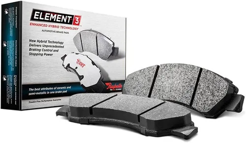 Miniatura 5 de Raybestos Element3 EHT™ Juego de pastillas de freno delantero de repuesto para Mini Cooper seleccionados de los años modelo 02-16, Mini Cooper