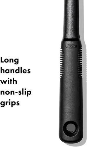 Miniatura 2 de OXO Good Grips cucharón de nylon, Cuchara de nailon con ranuras, ninguno , Negro