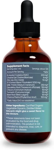 Miniatura 8 de Extracto líquido de ginseng rojo asiático y ginseng americano – Ginseng para energía, rendimiento cognitivo y enfoque – Tintura líquida