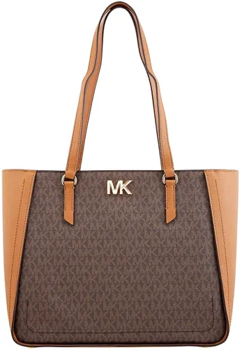 Miniatura 2 de MICHAEL Michael Kors Sylvia - Bolso de mano para mujer con logotipo de medios mixtos