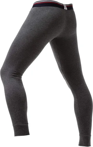 Miniatura 3 de Ouruikia Pantalones de ropa interior térmica para hombre, pantalones térmicos largos con bolsa separada