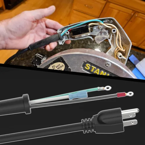 Miniatura 2 de Cable de alimentación de repuesto para Makita 565056-5, se adapta a varios modelos de Makita, como sierra, lijadora, sierra de mesa portátil
