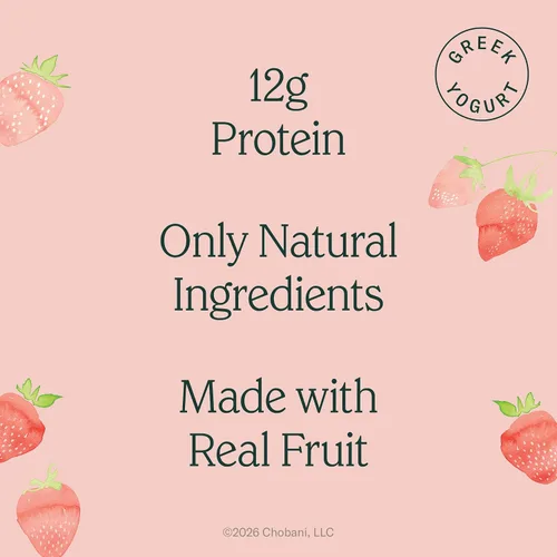 Miniatura 3 de Chobani Monterey - Yogur griego de fresa, 5.3 oz