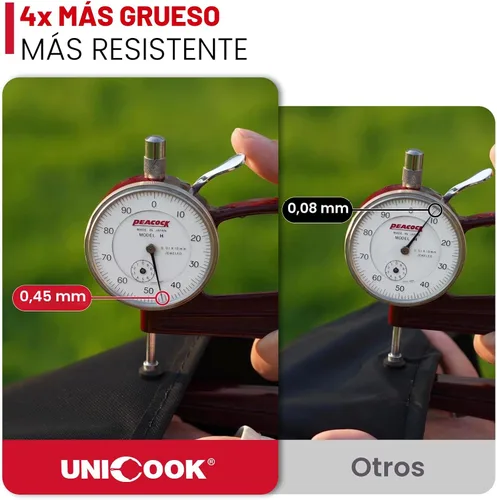 Miniatura 6 de Cobertor Unicook impermeable para parrilla a gas: de 60 pulgadas, resistente a la decoloración y a los rayos UV, duradero y práctico, para parrillas