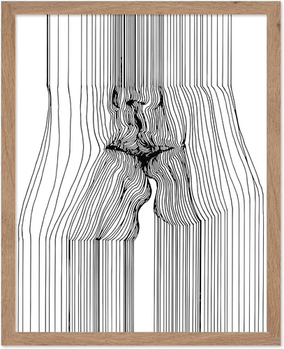 Miniatura 57 de Poster Master Póster de cara de mujer, impresión de dibujo de línea, arte moderno, arte de boceto, arte de pared de esquema, regalo para hombres