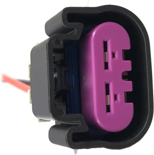 Miniatura 5 de FainWan Juego de arnés de interruptor de conector de coleta de ventilador eléctrico de 2 piezas, compatible con G-M Che-vy Truck 2005-2012