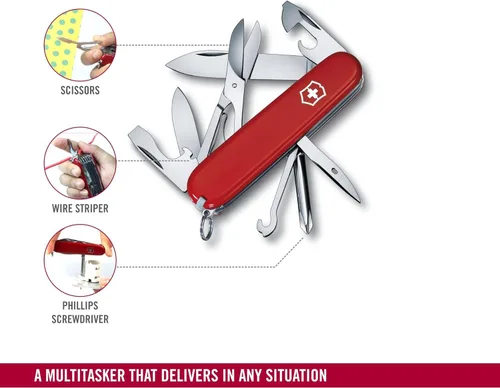 Miniatura 5 de Victorinox Swiss Army Super Tinker Pocket Tool - Rojo