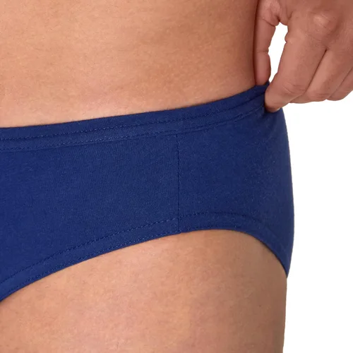 Miniatura 5 de Hanes Paquete de bikini para hombre, bikini de algodón elástico que absorbe la humedad, paquete de 6, ropa interior de bikini con control de olores