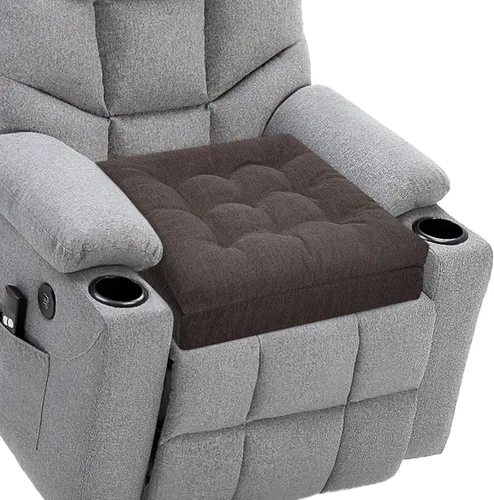 Miniatura 7 de Cojines para Sillón Reclinable para Ancianos, Cojín de Silla Grueso de 20x20x4 Pulgadas para Usuarios de Menor Estatura, Diseño Patentado, Cojines