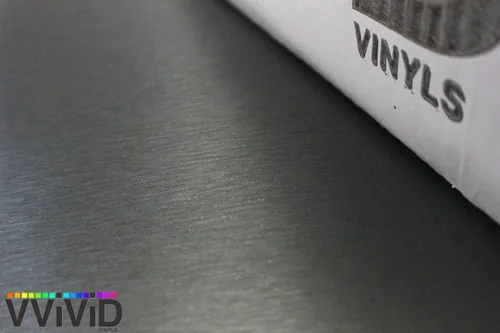 Miniatura 7 de VViViD® XPO - Rollo de vinilo metálico cepillado gris oscuro para automóvil (1.49 pies x 5 pies)