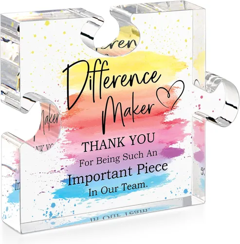 Regalo Marcador de Diferencia Regalos de Agradecimiento para Líder Jefe Empleado Colaborador Profesor Personal Mentor Entrenador Gerente Regalos de
