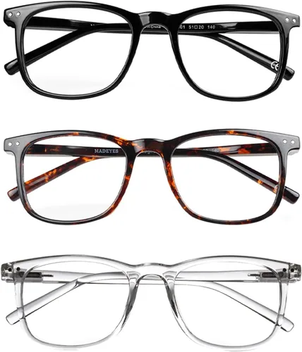 Miniatura 13 de AOSM Lentes de luz azul para hombres y mujeres, gafas de juego antirreflejos, protección UV400, bloqueo de luz azul para aliviar la fatiga ocular