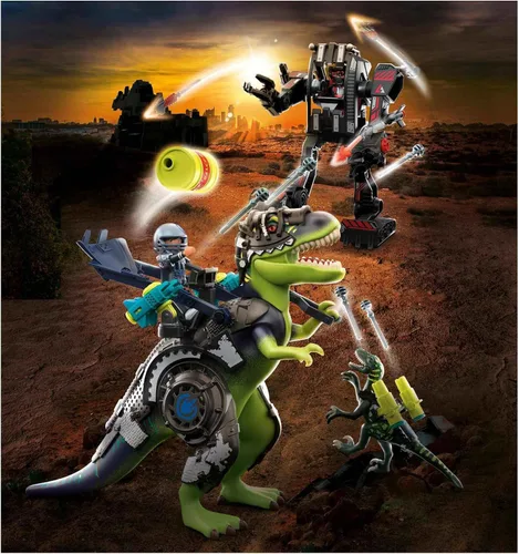 Miniatura 2 de Playmobil Dino Rise T-Rex: Batalla de los Gigantes