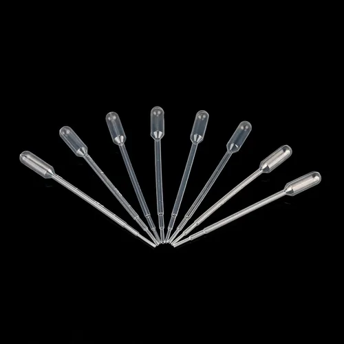 Miniatura 6 de G2PLUS Gotero de plástico – 25 piezas Pipetas de transferencia desechables, gotero graduado de 1ml para aceites esenciales, uso en laboratorio