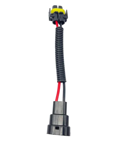 Miniatura 3 de 4 piezas 9006 9005 a H11 H8 Arnés de Cableado de Adaptación Enchufe de Extensión Cable de Conversión Adaptador de Conector de Cable Faros Luces