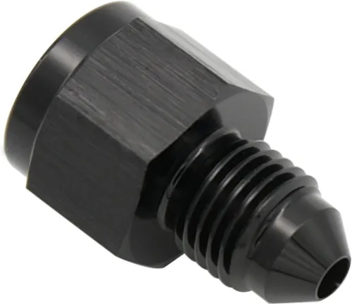 1/8 NPT hembra a -3 AN AN3 macho Flare Thread Expander adaptador Expander Accesorios de manguera Aluminio Negro