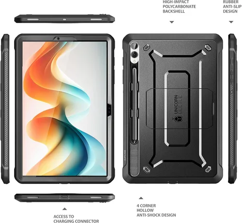Miniatura 8 de SUPCASE Funda para Samsung Galaxy Tab S10 Plus de 12.4 pulgadas (2024) con soporte, [Unicorn Beetle Pro]