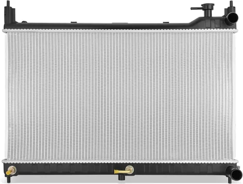 Miniatura 10 de DNA Motoring OEM-RA-2692 Radiador de refrigeración de aluminio estilo OE compatible con 04-09 Quest 3.5 AT, 28-5/8 pulgadas de ancho x 17-3/4