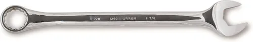 Miniatura 2 de URREA 1244 Llave combinada de 1-3/8 pulgadas, 12 puntos, cromada