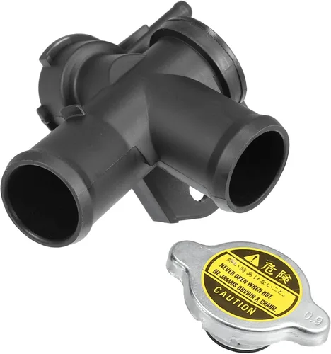 uxcell No 21501-9HA0A/21430-8991C Cuello de llenado del radiador del motor con tapa completamente sellada para Nissan Altima 2.5L L4 2007-2013