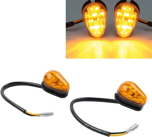 Miniatura 3 de GZYF Intermitente de luz intermitente de repuesto para Yamaha FZ-09 2014-2020, FZ-07 FJ-09 2015-2020, FZ-03 FZ-10 XSR700 XSR900 2016-2020, FZ-25
